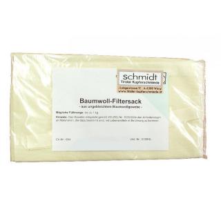 Baumwoll Filtersack fr Eichenchips