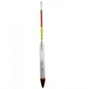 Alkohometer 30bis85-0,5 Vol%, Lnge 300mm,  mit Thermometer.