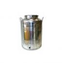 Edelstahlkanne mit Schraubdeckel und Ablaufhahn, 30 Liter...