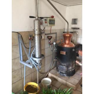 Gebrauchte Schnapsbrennanlage, Wasserbad ist undicht!