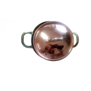 Kupfertopf mit Deckel, 1,5 Liter