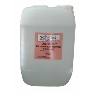 Zitronensurereiniger-Konzentrat, 10 Liter, flssig